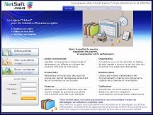 Aperu du site Logiciel-Assurances.com - logiciel pour cabinets de courtage en assurances