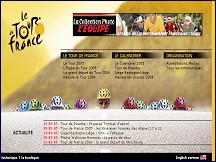 Aperçu du site Tour de France