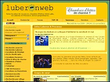 Aper�u du site Luberon Web - vacances en Luberon et Provence, locations direct propri�taire