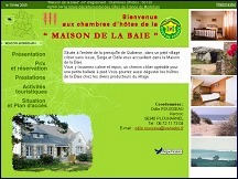 Aperu du site Maison de la Baie - location de chambres d'htes  Plouharnel dans le Morbihan