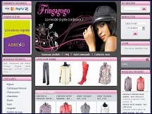 Aperçu du site Fringagogo - vêtements à petit prix pour femmes