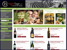 Aperu du site Vignetage - vente du vin directement des producteurs et proprits
