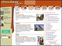 Aper�u du site Cheval Magazine et Cheval Star - ChevalMag.com