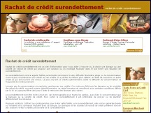 Aper�u du site Rachatdecreditsurendettement.fr - sp�cialiste de rachat de cr�dit surendettement