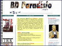 Aperu du site BD Paradisio - bandes dessines
