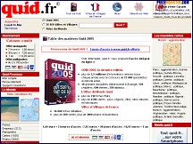 Aperu du site Quid.fr