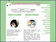 Aperçu du site Le-mariage.com