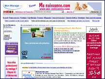 Aperçu du site Mon-mariage.com