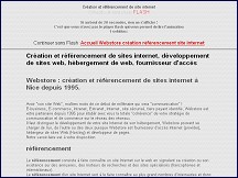 Aperçu du site Webstore