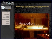 Aper�u du site Natur&Zen - salon de massages traditionnels et naturistes � Paris