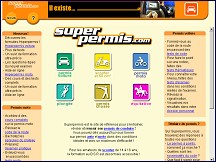 Aperçu du site Hyperpermis.com
