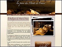 Aperçu du site Boulangerie des Monts de France