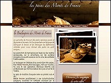 Aper�u du site Boulangerie des Monts de France