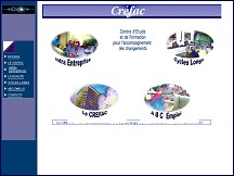 Aperçu du site CREFAC