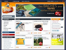 Aper�u du site Shopix - sp�cialiste produits pour la maison et jardin, bricolage, outillage