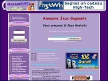 Aperçu du site AJG : Jeux concours, Jeux Gratuits