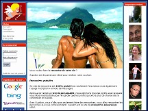Aperçu du site Cupidon - site de rencontres gratuit en France et Belgique
