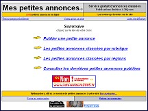 Petites annonces class�es