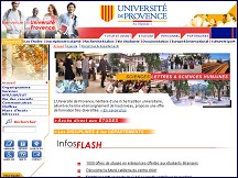 Aperu du site Universit de Provence
