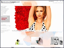 Aperçu du site LaNouvelleVague.com - maillots de bain, accessoires de créateurs