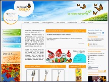Aper�u du site Jardinerie Pasero - jardinerie et animalerie en ligne