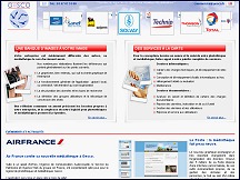 Aperçu du site Gesco - logiciels et services pour photothèques, vidéothèques et médiathèques