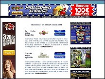 Aperçu du site JeuxCasinoOnline.net - guide des casinos en ligne