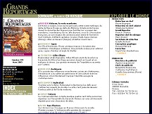 Aperçu du site Grands-reportages.com - Explorer le monde