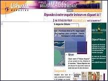 Aperçu du site Ushuaia Magazine