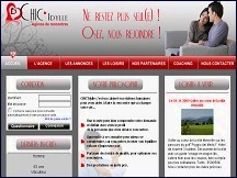 Aperu du site CHIC'Idylle - agence de rencontres sur Paris et en Ile de France