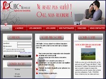 Aper�u du site CHIC'Idylle - agence de rencontres sur Paris et en Ile de France