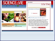 Aperçu du site Science et Vie