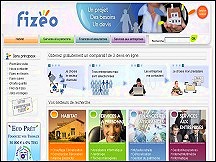 Aperçu du site Fizeo - devis gratuits pour travaux & services aux particuliers & professionnels
