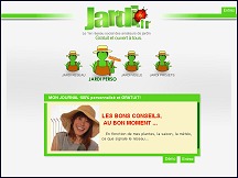 Aper�u du site Jardi - site d�di� aux amateurs de jardin et de jardinage