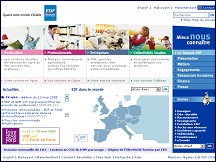 Aperçu du site Quand votre monde s'éclaire - EDF