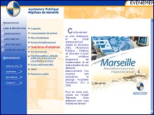 Aperçu du site Assistance Publique - Hôpitaux de Marseille