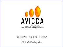 Aperçu du site AVICAM - collectivités, territoires et TIC
