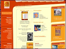 Aperçu du site Conseil Général des Pyrenées-Orientales