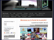 Aper�u du site Le portail de la gratuit� - s�lection de meilleures ressources gratuites du web