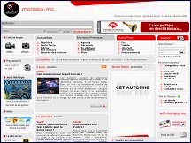 Aper�u du site Monaco.mc - portail d'actualit�s mon�gasques