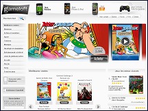 Aperu du site Gameloft - tlchargement jeux pour iPhone, iPod, PC, netbook, MAC OSX, consoles