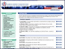 Aperçu du site Rapports de la CCIP
