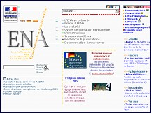 Aperçu du site ENA - Ecole nationale d'administration