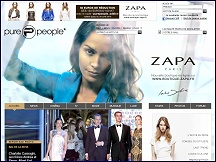 Aper�u du site Pure People - toute l'actualit� des people, stars et c�l�brit�s