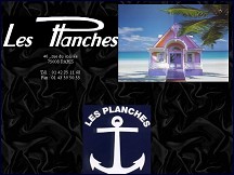 Aperçu du site Les Planches Discothèque