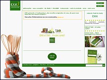 Aper�u du site Exki - restauration rapide bio