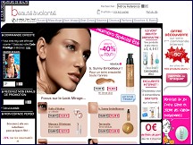Aperçu du site Le Club des Créateurs de Beauté - parfums et cosmétiques de marque