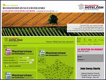 Aperçu du site Frenchy Hôtel - guide des hôtels en France