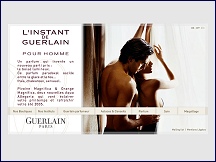 Aperçu du site Guerlain.com