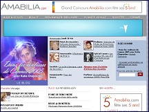 Aperu du site Amabilia - Amabilia.com